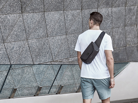 Антикражная сумка на пояс Clickpack, черный - рис 23.