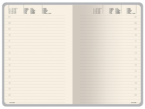 Ежедневник А5 Megapolis Color New soft-touch, серый - рис 8.