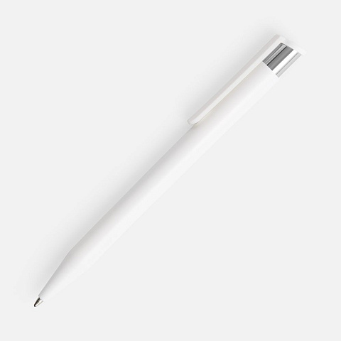 Ручка шариковая Tippo, белая - рис 4.