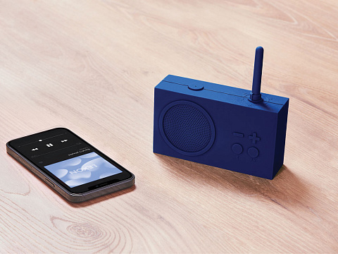 Колонка беспроводная Tykho 3, темно-синий - рис 7.