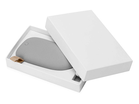 Внешний аккумулятор в форме камня Stone, 5200 mAh, серый - рис 8.