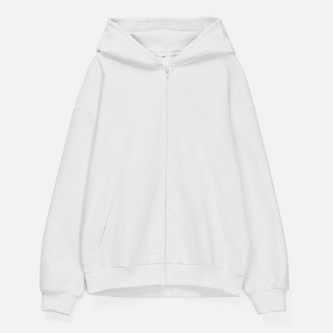 Толстовка унисекс оверсайз Sartoro, белая