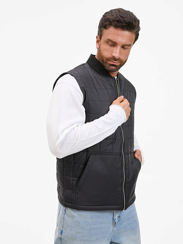 Жилет унисекс Warmbridge, черный - рис 7.