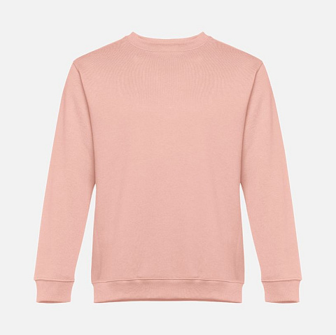 Свитшот унисекс Delta, розовый (лососевый)