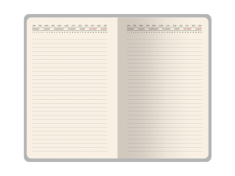 Ежедневник недатированный А5 Barcelona, черный - рис 6.