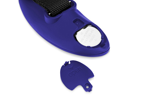 Багажные весы с покрытием soft touch Gravity, синий - рис 5.