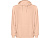 Толстовка с капюшоном KENIA унисекс, светло-абрикосовый выстиранный - миниатюра