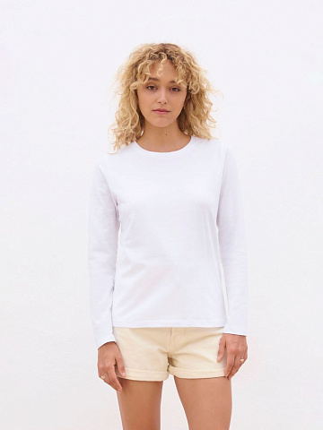 Футболка с длинным рукавом женская Monarch Women, ярко-зеленая - рис 6.