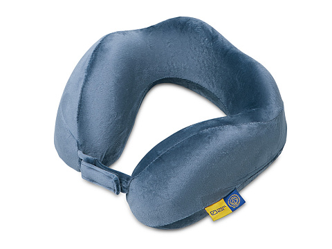 Подушка для путешествий с эффектом памяти Travel Blue Tranquility Pillow, увеличенная (212), цвет синий