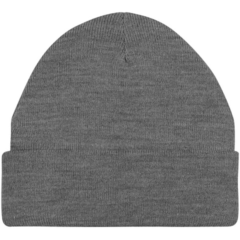 Шапка Real Talk, серый меланж (эбонит) - рис 3.