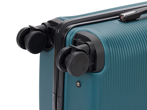 Чемодан TORBER ОНЕГА, зелёный, ABS-пластик, 59,5 х 39,5 х 24 см, 46 л - рис 11.