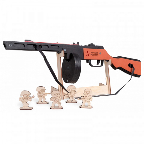 Автомат-резинкострел ППШ - рис 2.