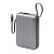 Внешний АКБ NRG Turbo Cable 20000 mAh, 22,5Вт, графит, Deppa - миниатюра - рис 2.