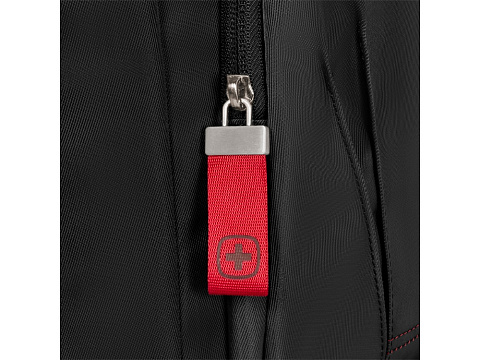 Рюкзак WENGER Motion 15.6, черный, нейлон, 31x17x42 см, 20 л - рис 6.