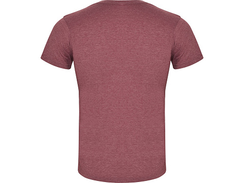 Футболка Fox мужская, гранатовый меланж - рис 2.