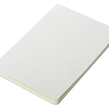 Блокнот Wispy 2.0, гибкая обложка A5, 64 листа в линейку, белый