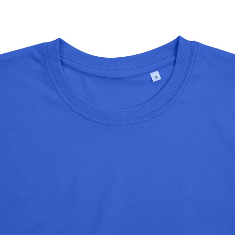 Футболка унисекс T-Bolka 160, ярко-синяя - рис 4.