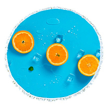 Круглое пляжное покрывало Ice Orange