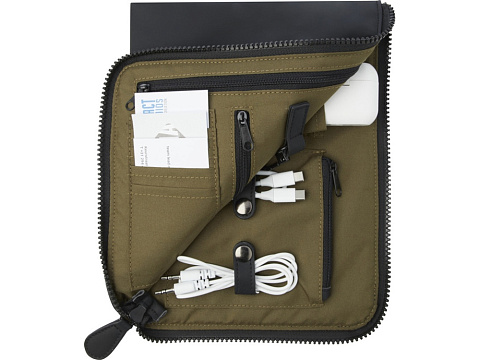 Turner клатч-органайзер - сплошной черный - рис 4.