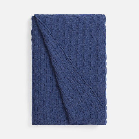 Плед Braidera, синий (черника) - рис 2.