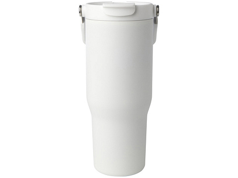 Термостакан Bronx объемом 900 мл из меди и переработанной нержавеющей стали, сертифицированной по стандарту RCS, с вакуумной изоляцией и крышкой с двойной функцией - Белый - рис 3.