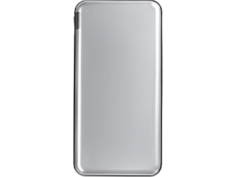 Внешний аккумулятор Forge v.2, металл, 10000mah, серебристый - рис 2.