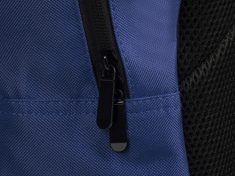 Рюкзак для ноутбука Reviver из переработанного пластика, темно-синий - рис 9.