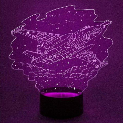 3D светильник Истребитель Су-25