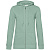 Толстовка на молнии с капюшоном женская BNC Inspire (Organic), серо-зеленая - миниатюра