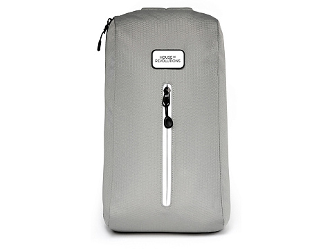 Сумка-слинг Nomad на одно плечо из водостойкого переработанного пластика, серый - рис 2.