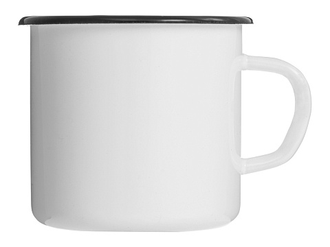 Кружка эмалированная в коробке, белый - рис 3.