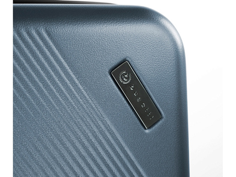 Чемодан BUGATTI КАЛЛИСТО | KALLISTO, синий, АБС-пластик, 44,5х26х63,5 см, 65 л - рис 8.