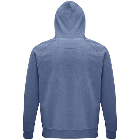 Толстовка унисекс Stellar, синяя - рис 3.