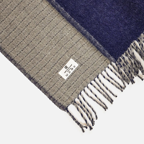 Плед Devika, синий с серым - рис 5.