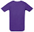 Футболка унисекс Sporty 140 темно-фиолетовая - миниатюра - рис 3.