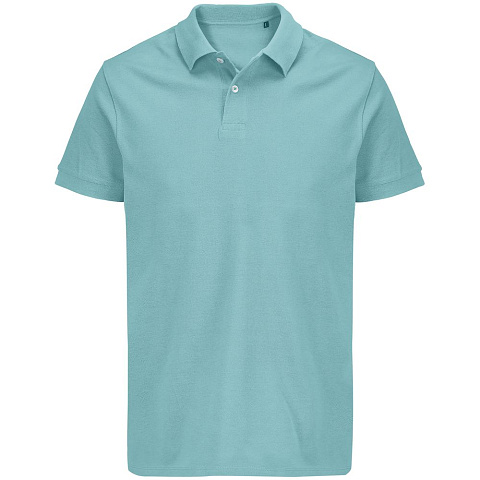 Рубашка поло женская Pacific Women, голубая (морская волна)