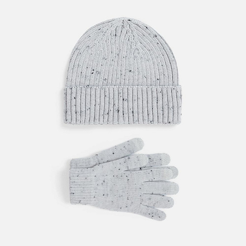 Шапка Spotti, светло-серая - рис 4.