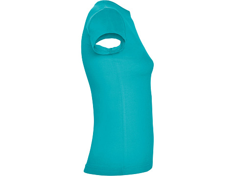 Футболка Jamaica женская, бирюзовый - рис 4.