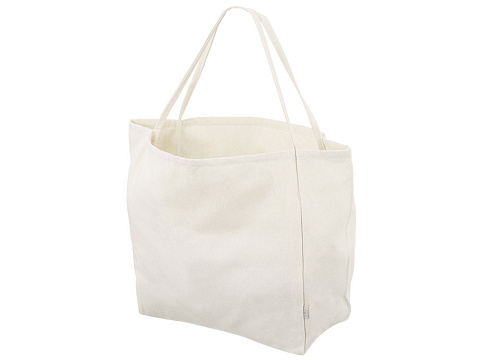 Шоппер-оверсайз Grossbag из переработанного хлопка 340 г, натуральный - рис 3.