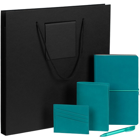 Набор Nubuk Maxi, бирюзовый - рис 2.