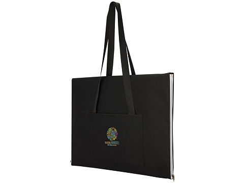 Плед для пикника Laytote - сплошной черный - рис 4.