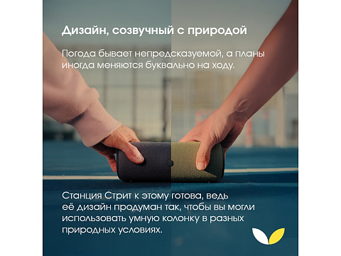 Умная портативная колонка Яндекс Станция Стрит с Алисой, черный (YNDX-00030BLK) - рис 8.