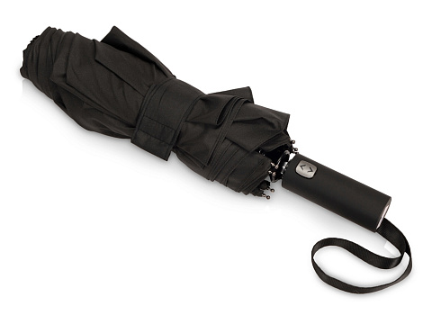 Зонт-автомат складной Кэнопи, черный - рис 3.