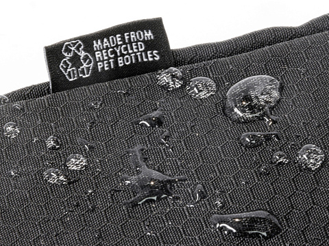 Легкий складывающийся рюкзак-мессенджер Venturer Eco, черный - рис 8.