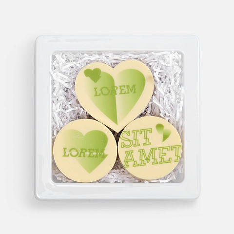 Набор из 3 печений Dream White - рис 9.