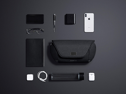 Антикражная сумка на пояс Clickpack, черный - рис 14.