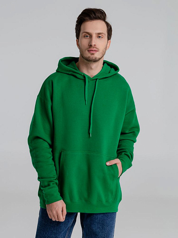 Толстовка с капюшоном Slam 320, ярко-зеленая - рис 6.