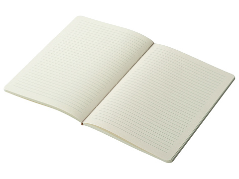 Блокнот Wispy 2.0, гибкая обложка A5, 64 листа в линейку, серый - рис 2.