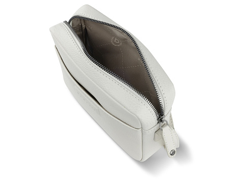 Сумка кросс-боди женская BUGATTI ЭЛЬЗА | ELSA, белая, воловья кожа/полиэстер, 19х5,5х14 см - рис 5.