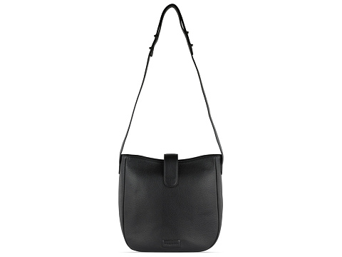 Сумка женская BUGATTI ЭЛЬЗА | ELSA, чёрная, воловья кожа/полиэстер, 29х8х27 см - рис 3.